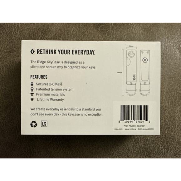 The Ridge Keycase - Lavender - NEW!! - Picture 3 of 3